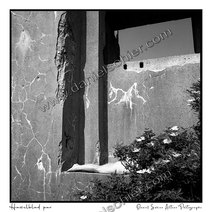 Création photographique noir et blanc argentique