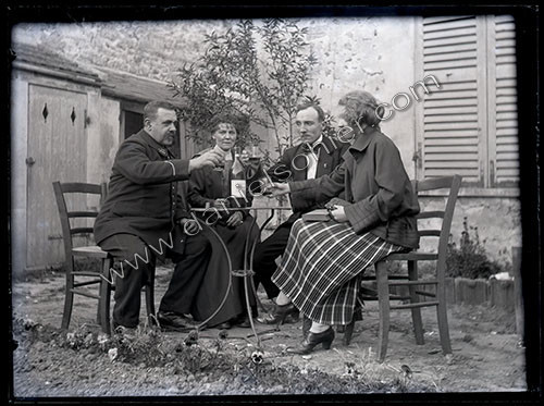 Plaques de verre 1910